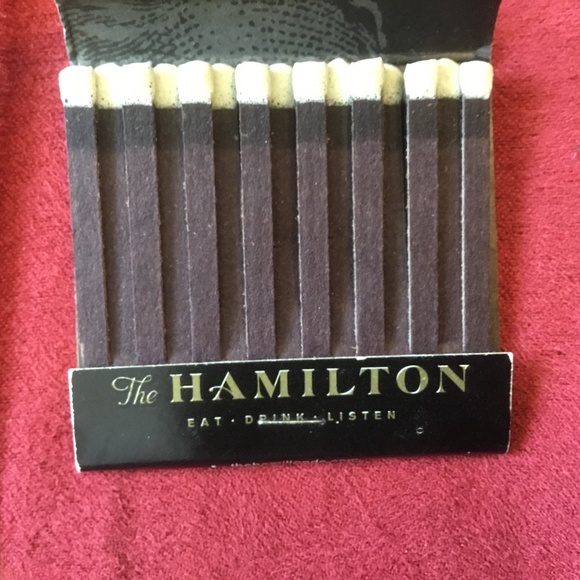 The Hamilton - Match Book - Washington DC - Picture 5 of 7